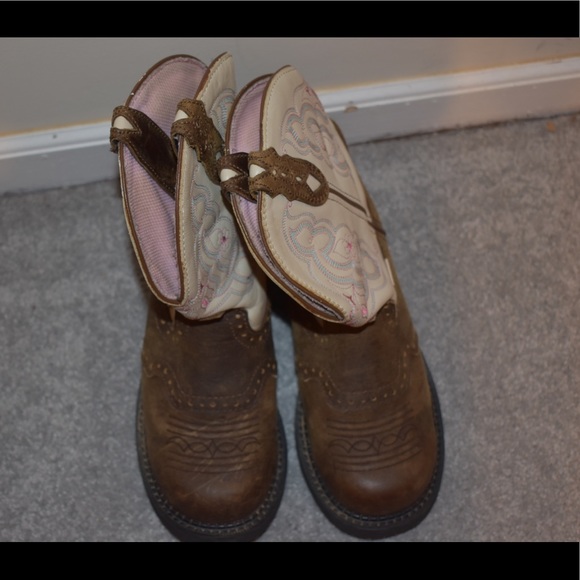 Justin’s Ladies size 6.5 cowgirl boots - Picture 5 of 5